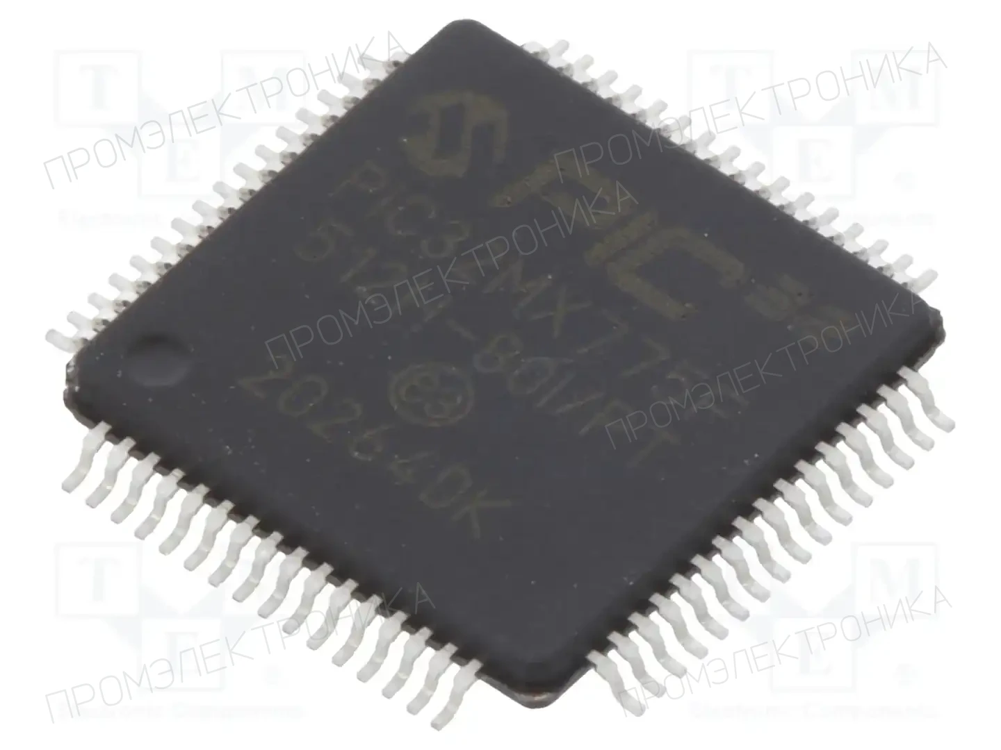 Microchip Technology PIC32MX775F512H-80I/PT — Линейка PIC32 32-bit