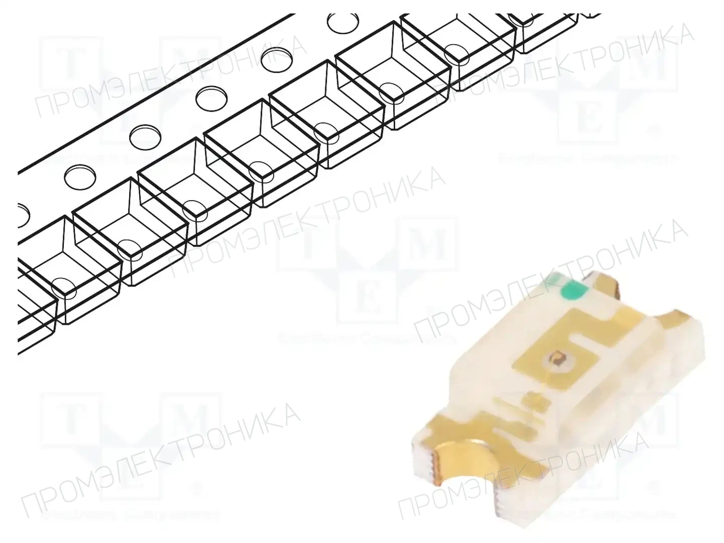 LUCKYLIGHT LL-S150VC-V1-1B — Светодиоды SMD цветные