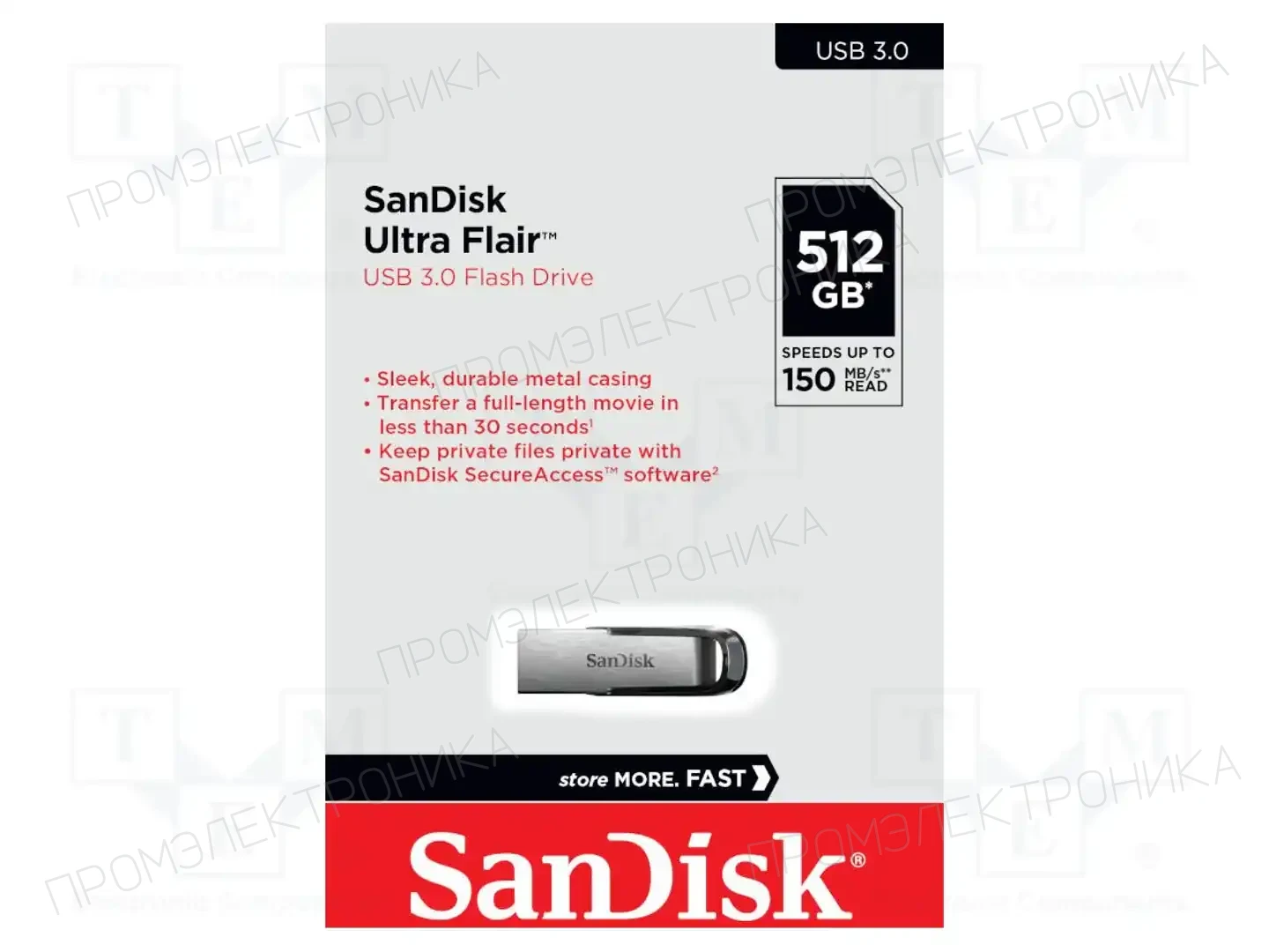 SANDISK SDCZ73-512G-G46 — Флеш-накопители