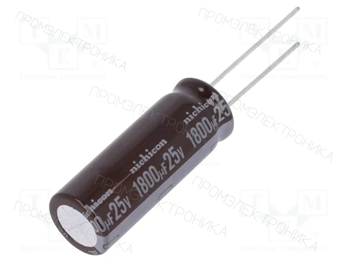 NICHICON UPM1E182MHD — Конденсаторы электролитические THT