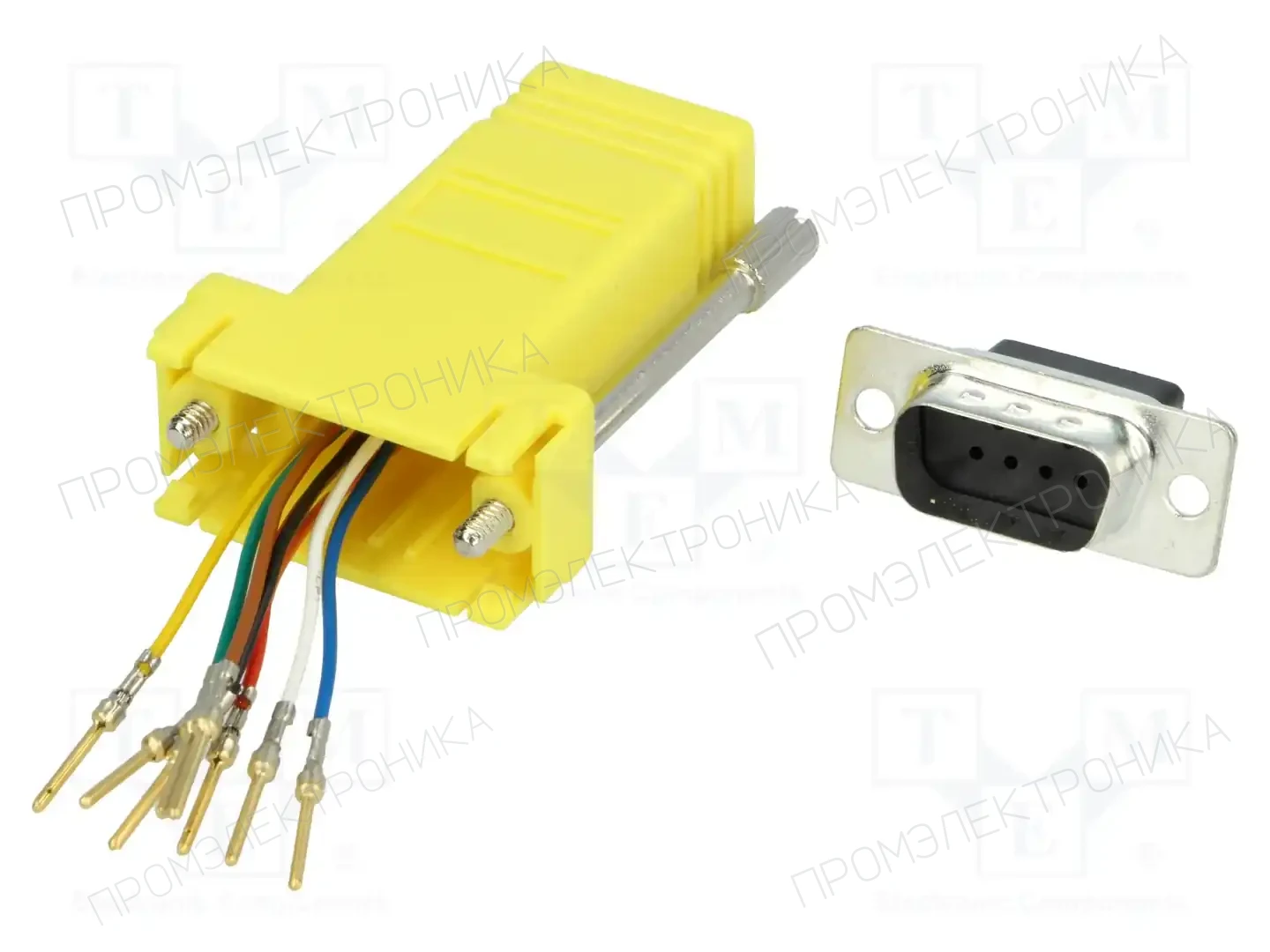 MH CONNECTORS DA9-PMJ8-Y-K — Адаптеры D-Sub