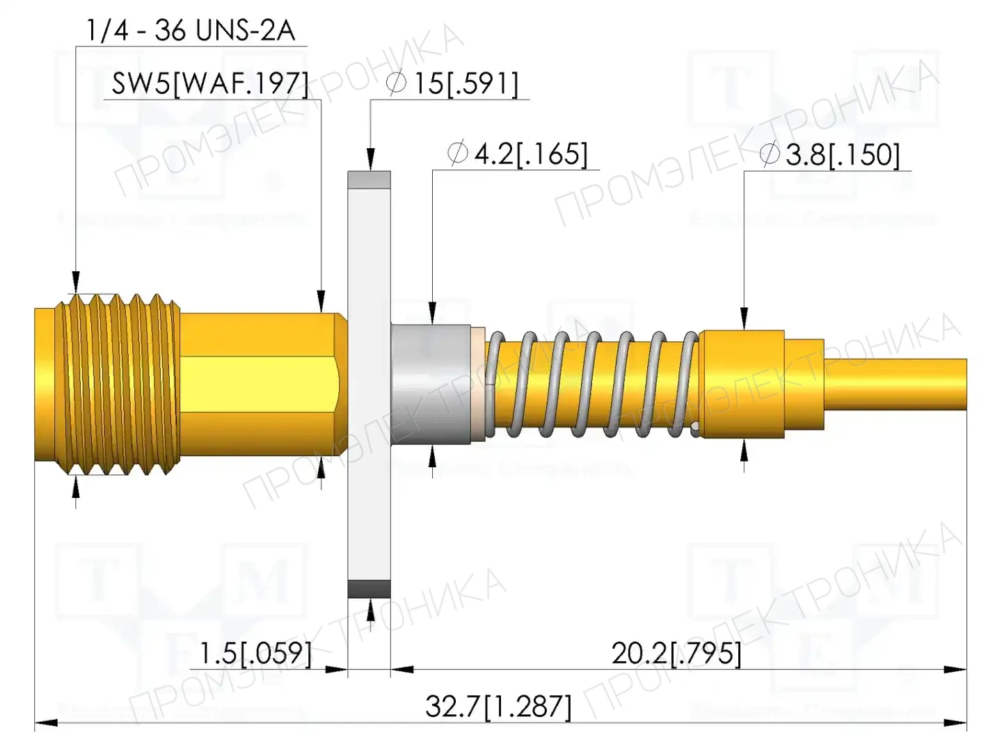 INGUN HFS-336 302 030 A 6043 KSC — Измерительные щупы