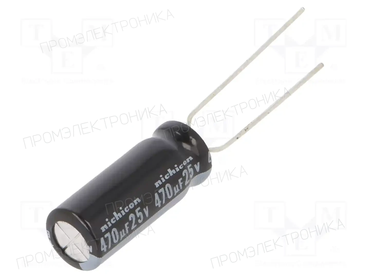 NICHICON UHE1E471MPD1TA — Конденсаторы электролитические THT