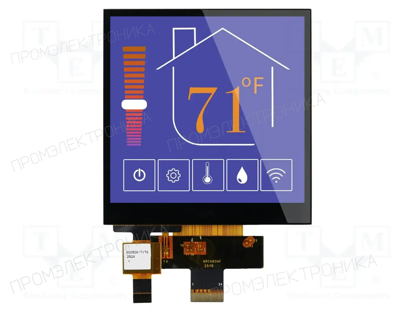 NEWHAVEN DISPLAY INTERNATIONAL NHD-4.0-480480AF-MSXP-CTP — Дисплеи TFT