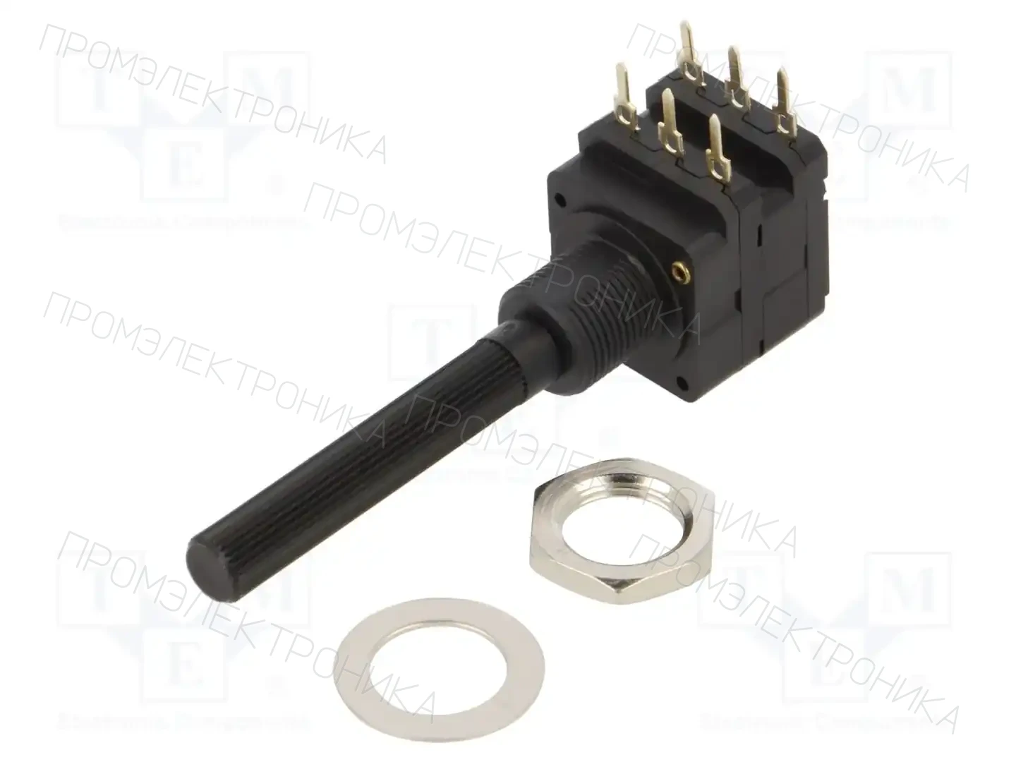 PIHER PC16DH10IP06201A2020TA — Потенциометры однооборотные угольные