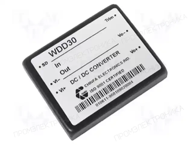 CHINFA ELECTRONICS WDD30-05S1U — Преобразователи DC/DC