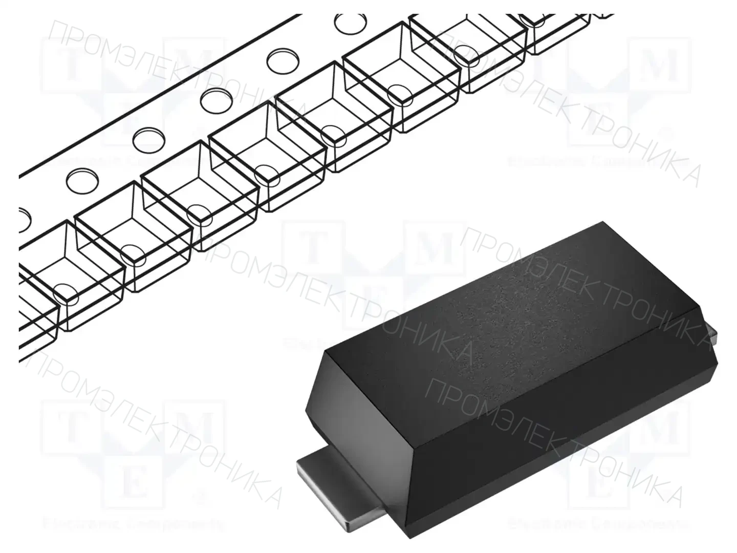 TAIWAN SEMICONDUCTOR SS26LWH — Диоды Шотки SMD