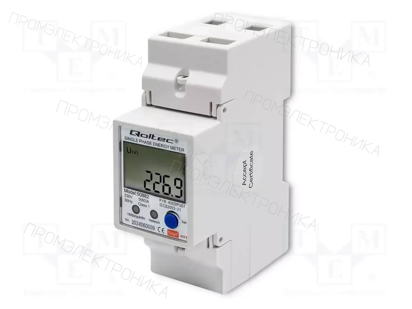 QOLTEC 50882 — Счетчики электроэнергии