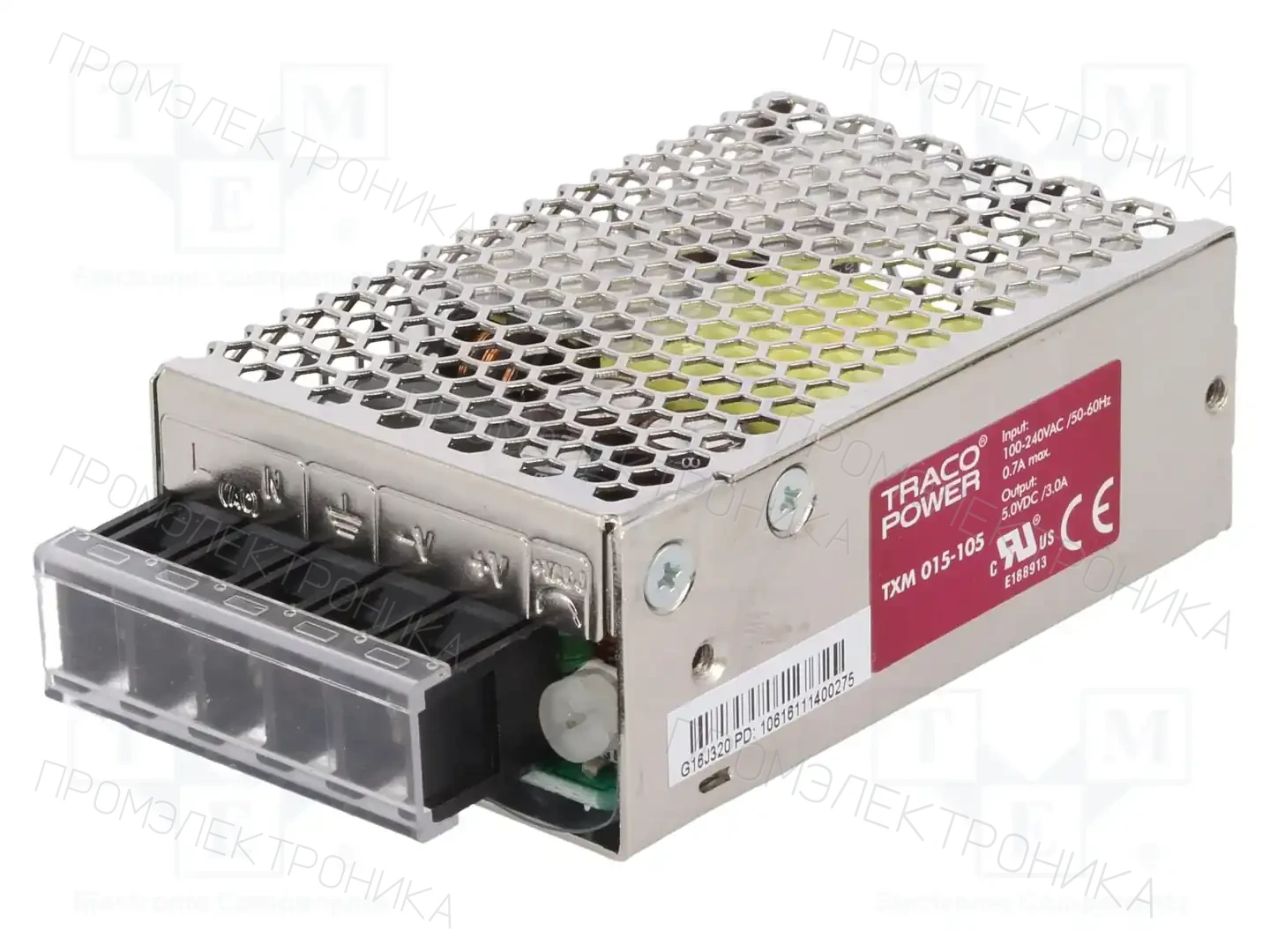 TRACO POWER TXM 015-105 — Блоки питания для встраивания