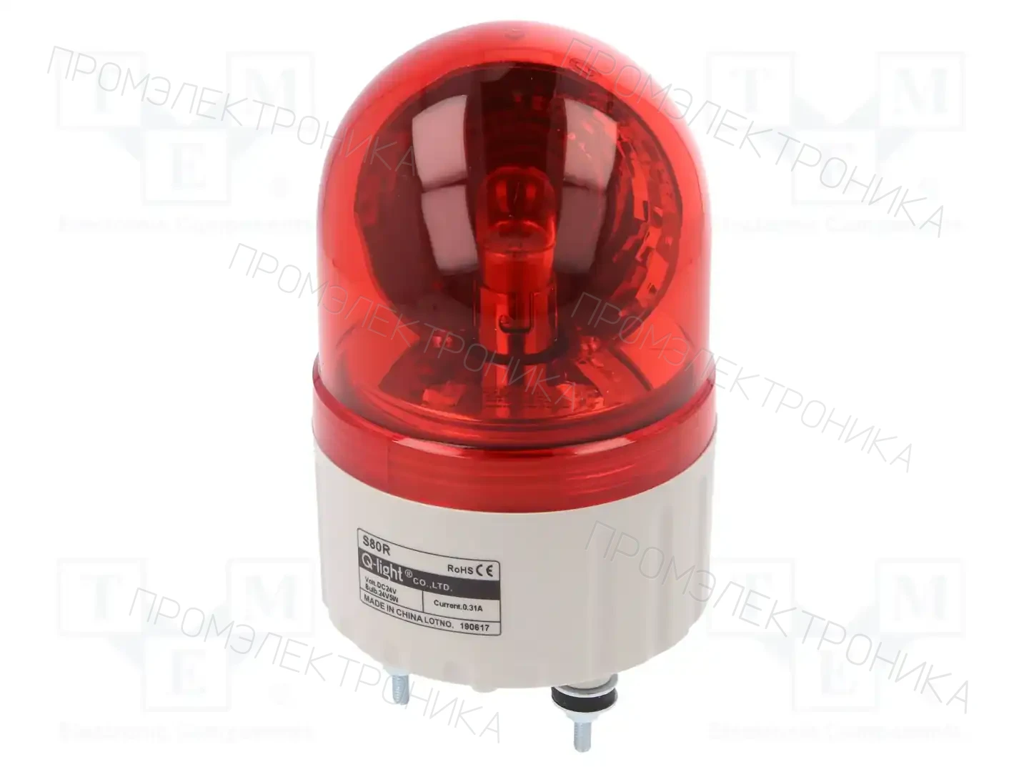 QLIGHT S80R-24-R — Сигнализаторы световые