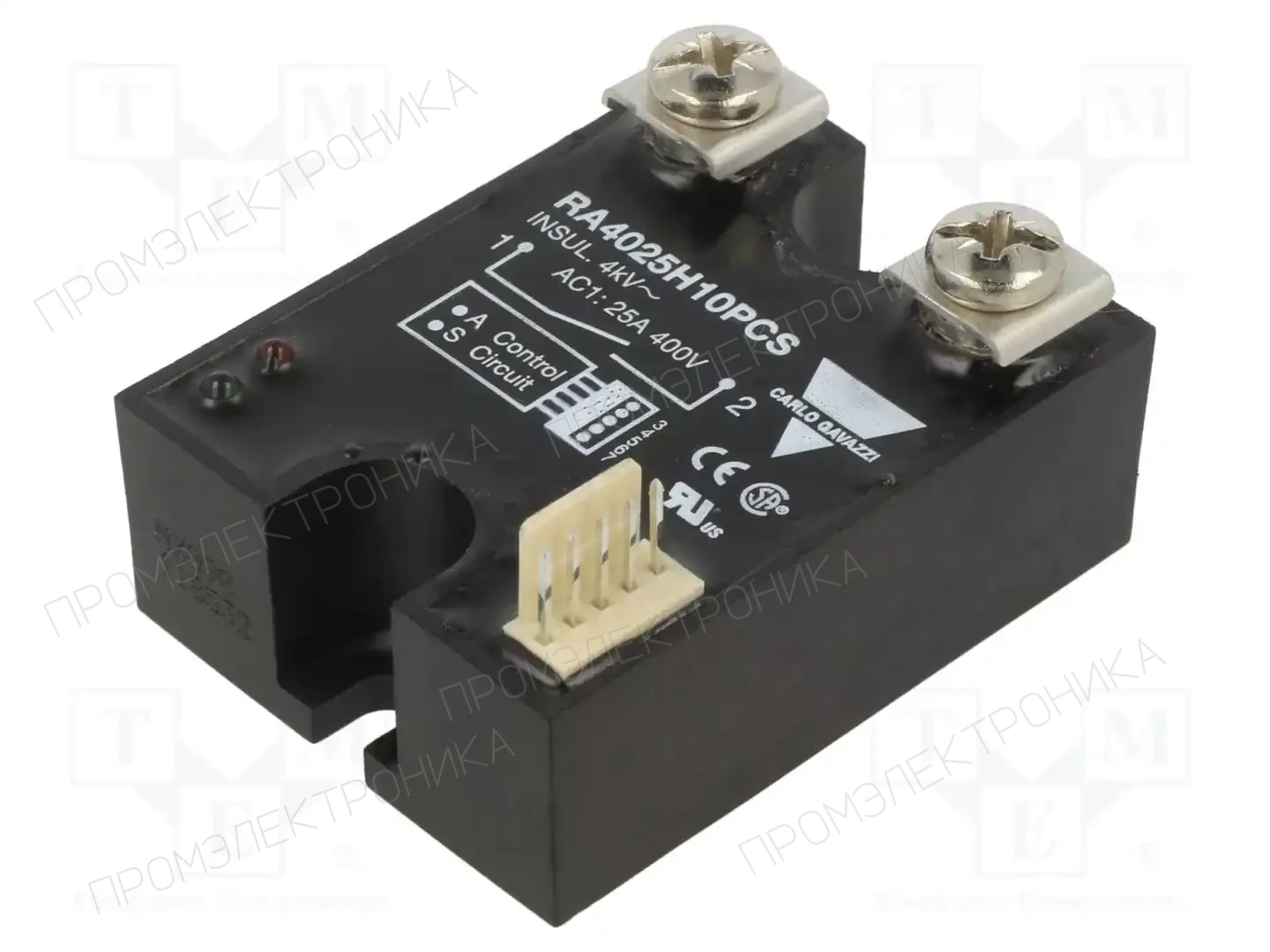 CARLO GAVAZZI RA4025H10PCS — Реле SSR однофазные