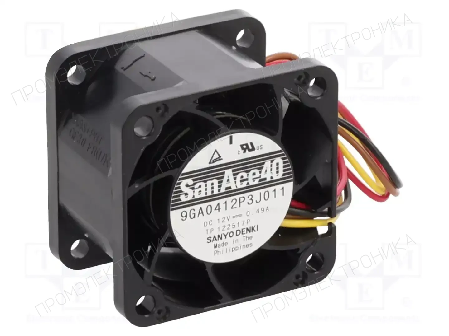 SANYO DENKI 9GA0412P3J011 — Вентиляторы DC 12V