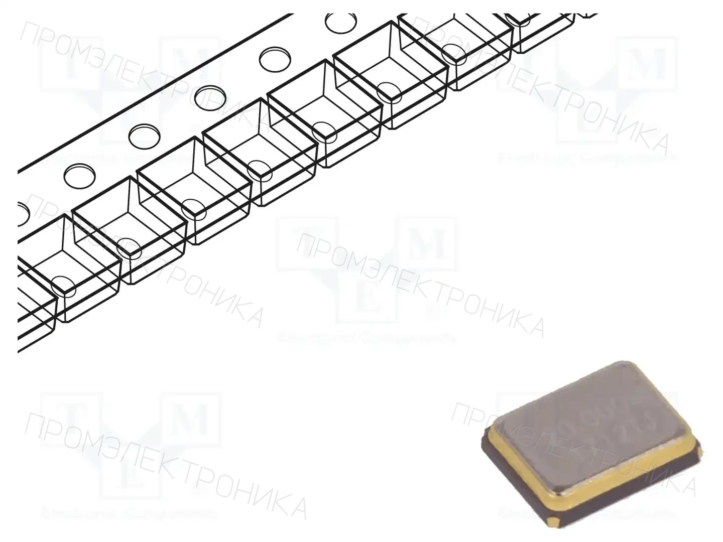 IQD FREQUENCY PRODUCTS LFXTAL055998CUTT — Резонаторы и генераторы