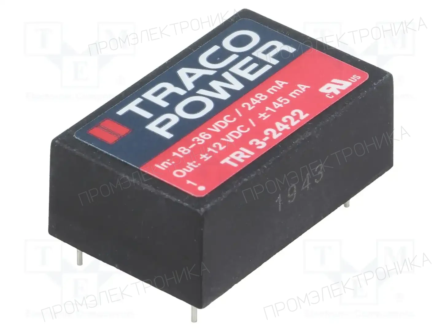 TRACO POWER TRI 3-2422 — Преобразователи DC/DC