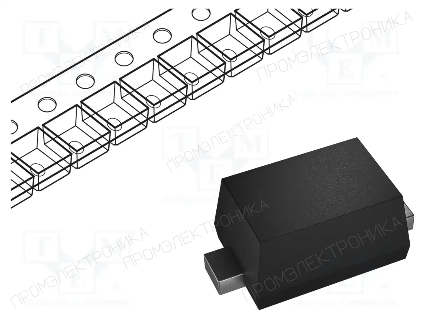 LUGUANG ELECTRONIC US1MAF — Универсальные диоды SMD