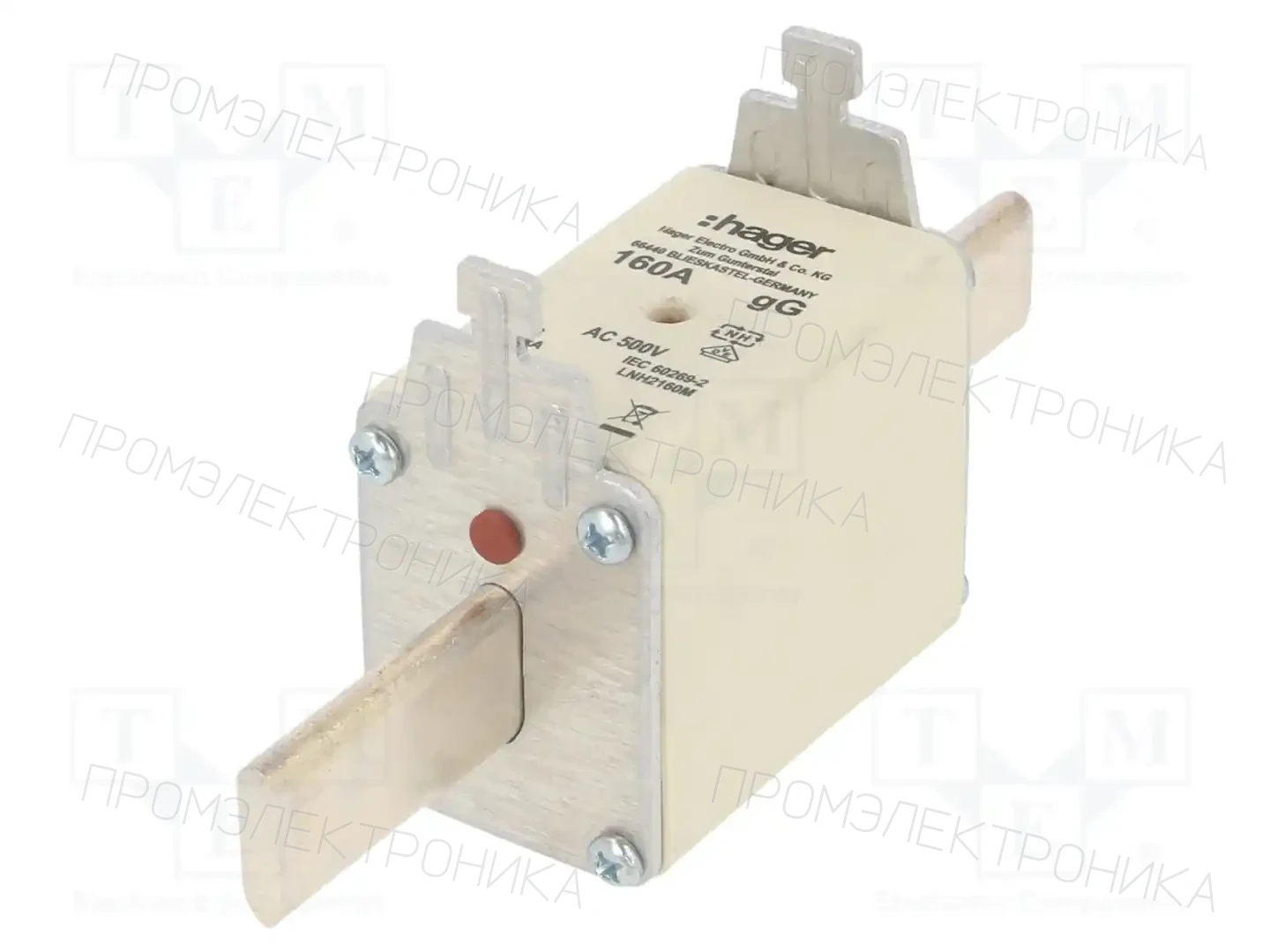 HAGER LNH2160M — Предохранители NH