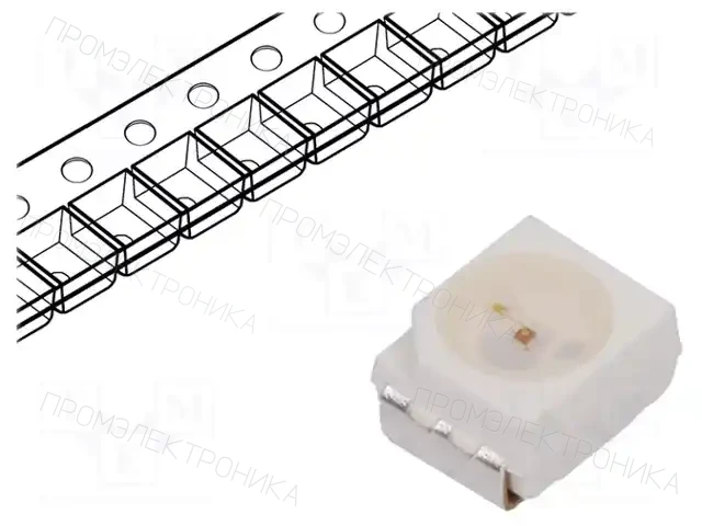 BROADCOM (AVAGO) HSMY-A100-J00J1 — Светодиоды SMD цветные