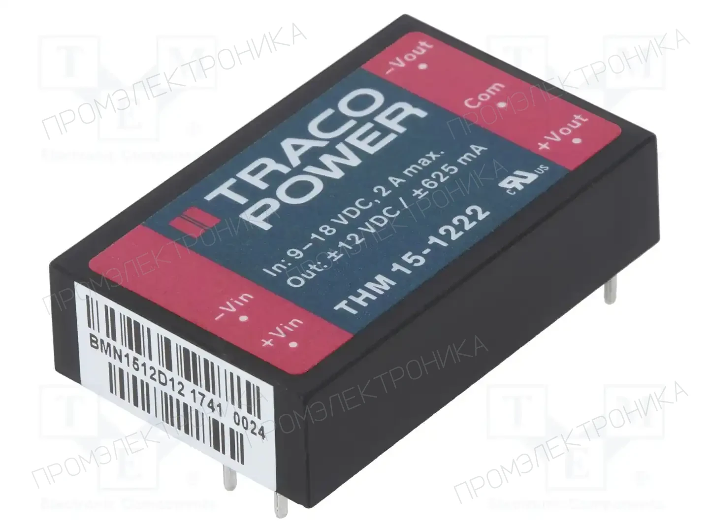 TRACO POWER THM 15-1222 — Преобразователи DC/DC