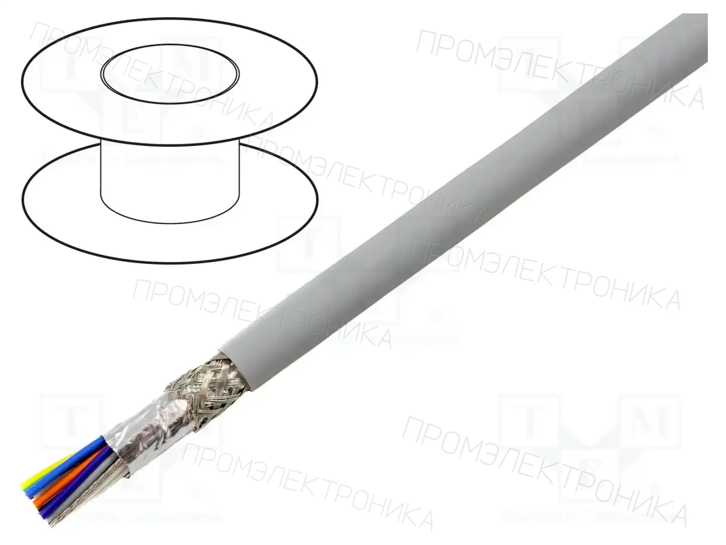 ALPHA WIRE 78331 SL005 — Провода многожильные экранированные