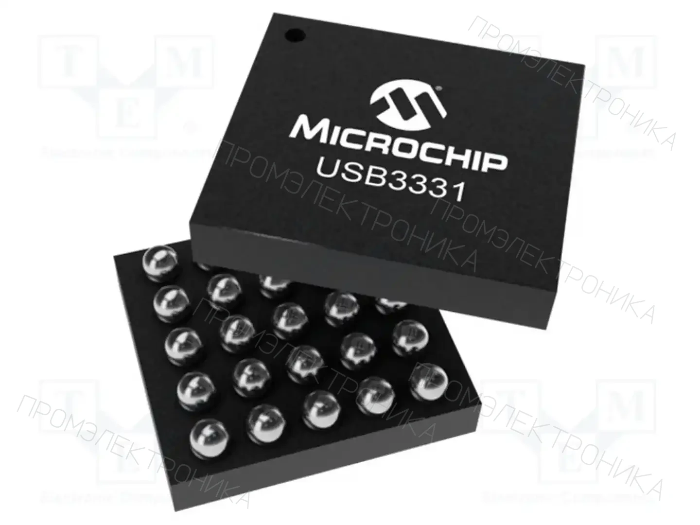 Microchip Technology USB3331E-GL-TR — Микросхемы - интерфейсы осталь
