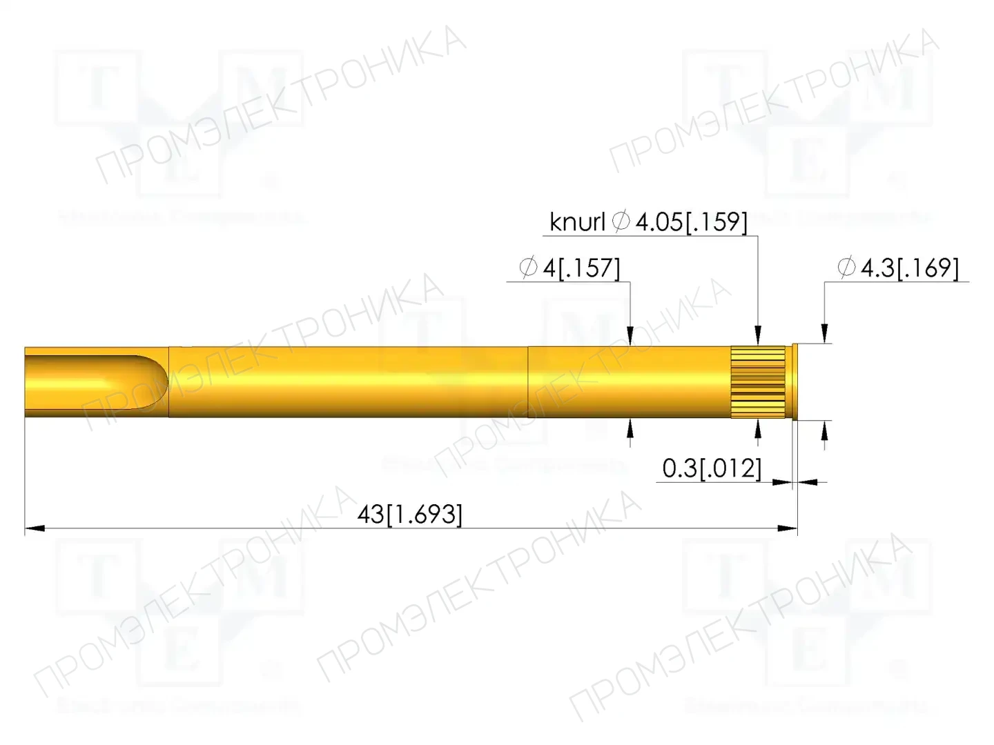 INGUN KS-15030M3-R — Гнёзда для измерительных щупов