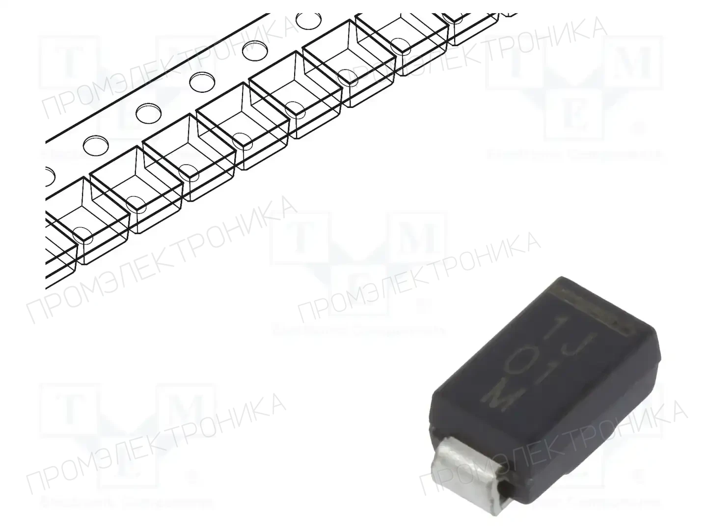 VISHAY VS-10MQ100NTRPBF — Диоды Шотки SMD