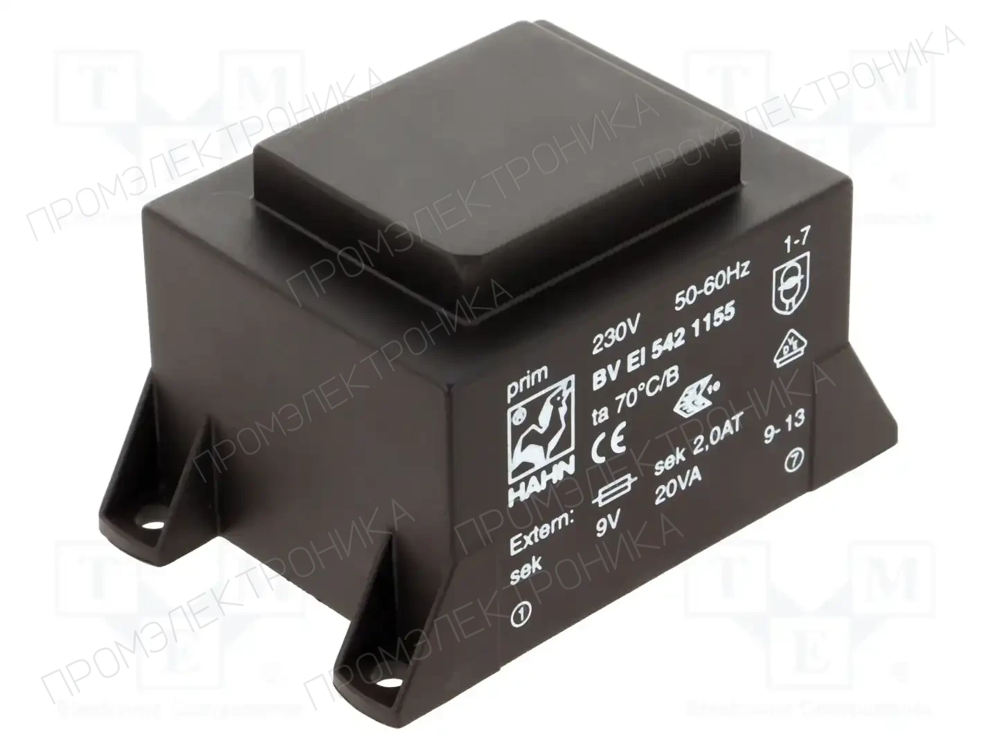 HAHN BV EI 542 1155 — Трансформаторы PCB