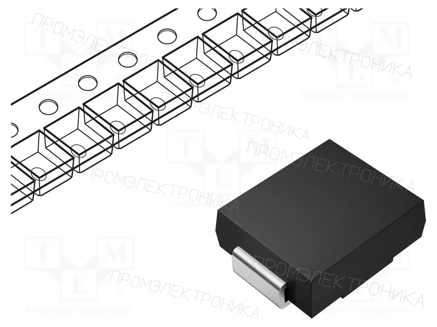 onsemi MURS480ET3G — Универсальные диоды SMD