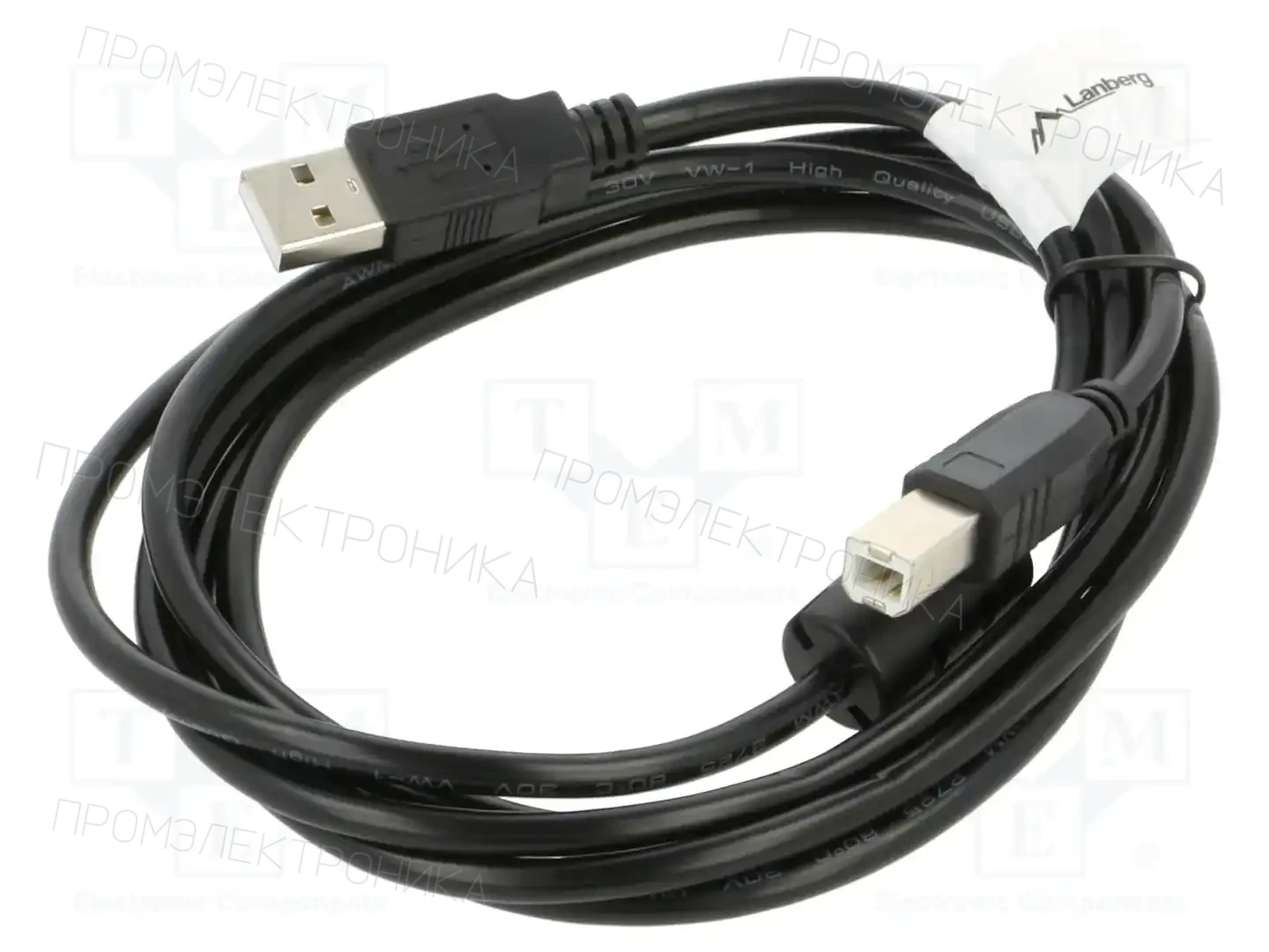 LANBERG CA-USBA-11CC-0018-BK — Кабели и адаптеры USB