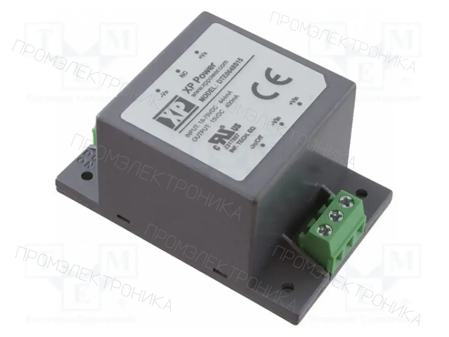 XP POWER DTE0648S15 — Преобразователи DC/DC