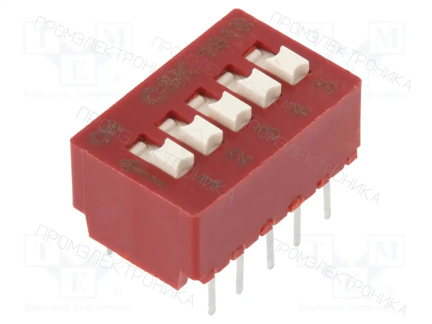 C&K BD05 — Переключатели типа Dip-Switch