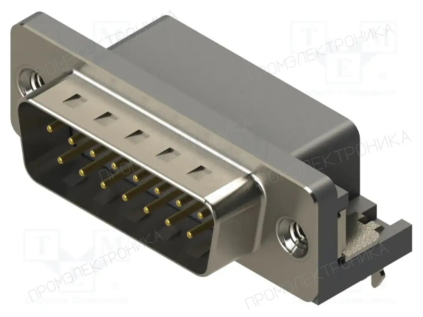 MH CONNECTORS MHDR-15MNS-A1 — Штекеры и гнезда D-Sub
