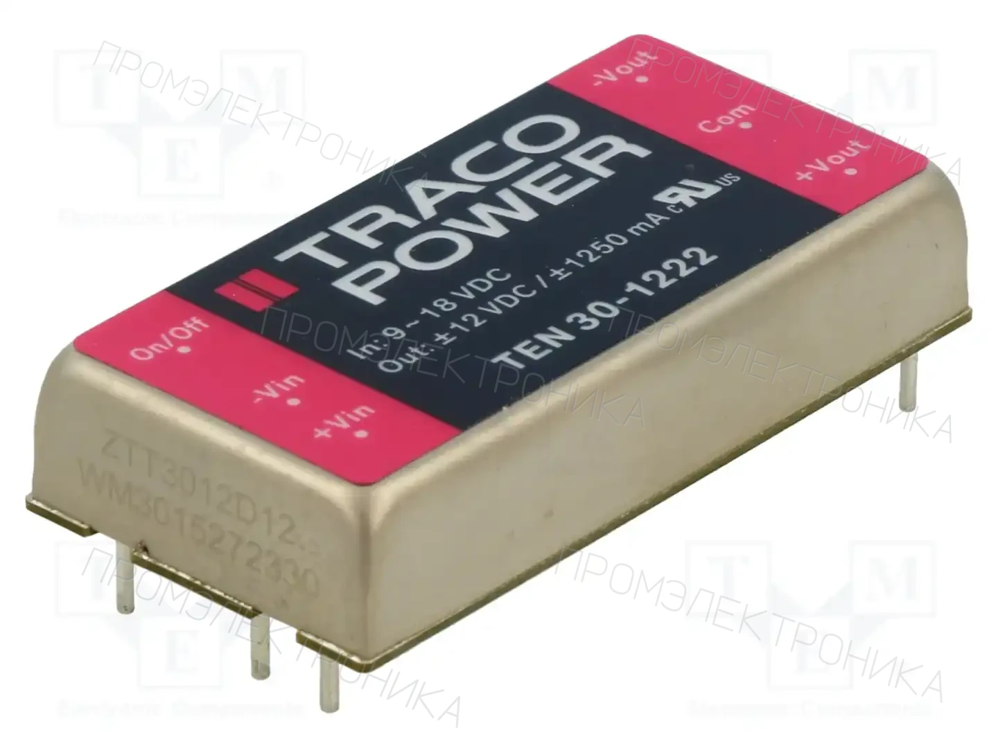 TRACO POWER TEN 30-1222 — Преобразователи DC/DC