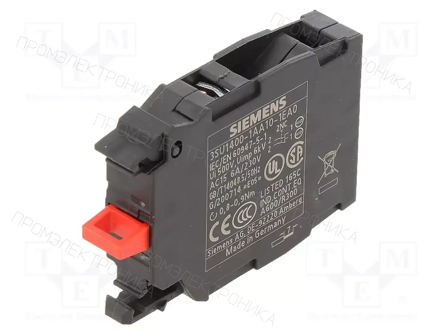 SIEMENS 3SU1400-1AA10-1EA0 — Панельные аксессуары стандартные