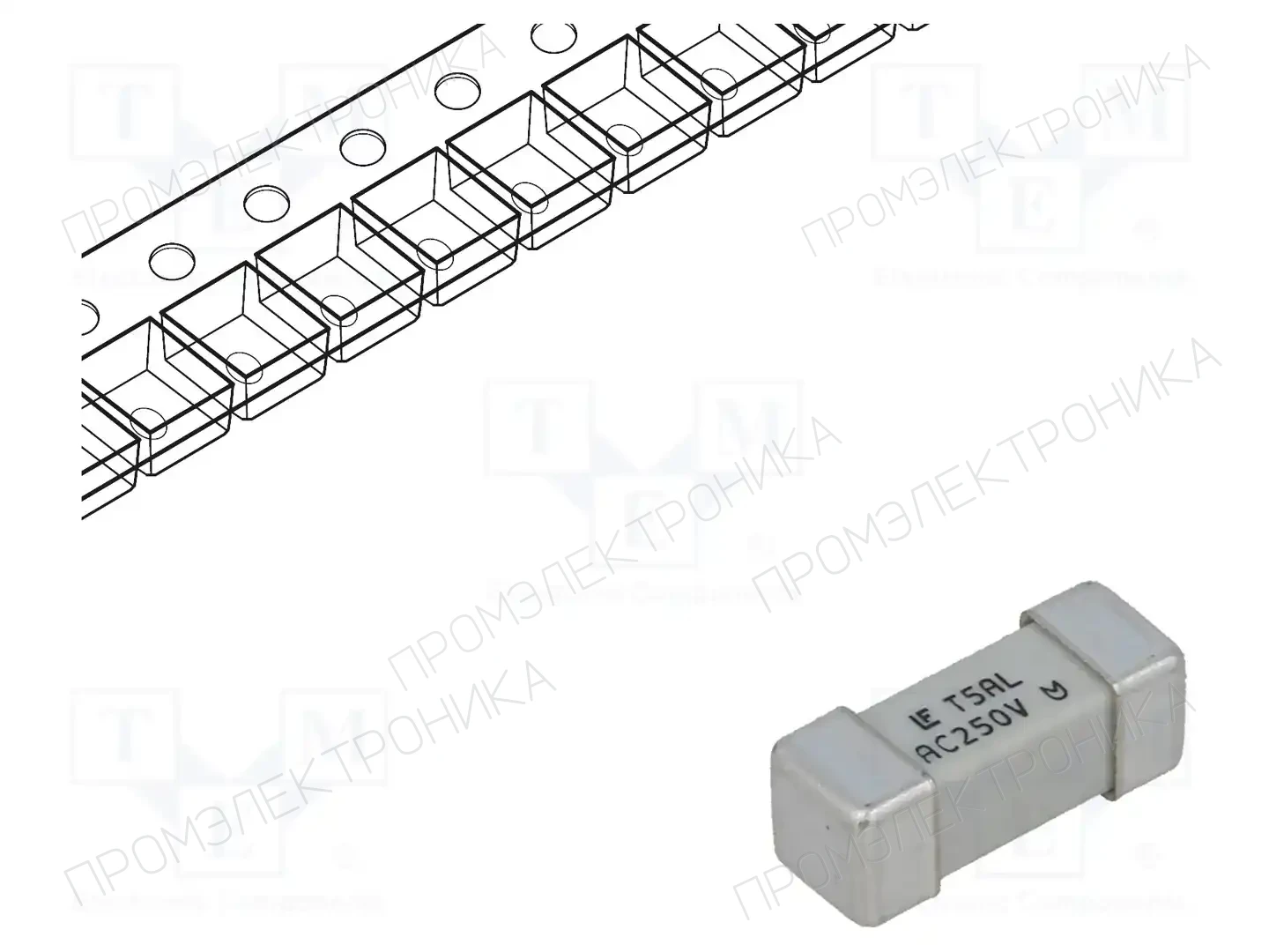 LITTELFUSE 0465005.DR — Предохранители SMD UMT медленные