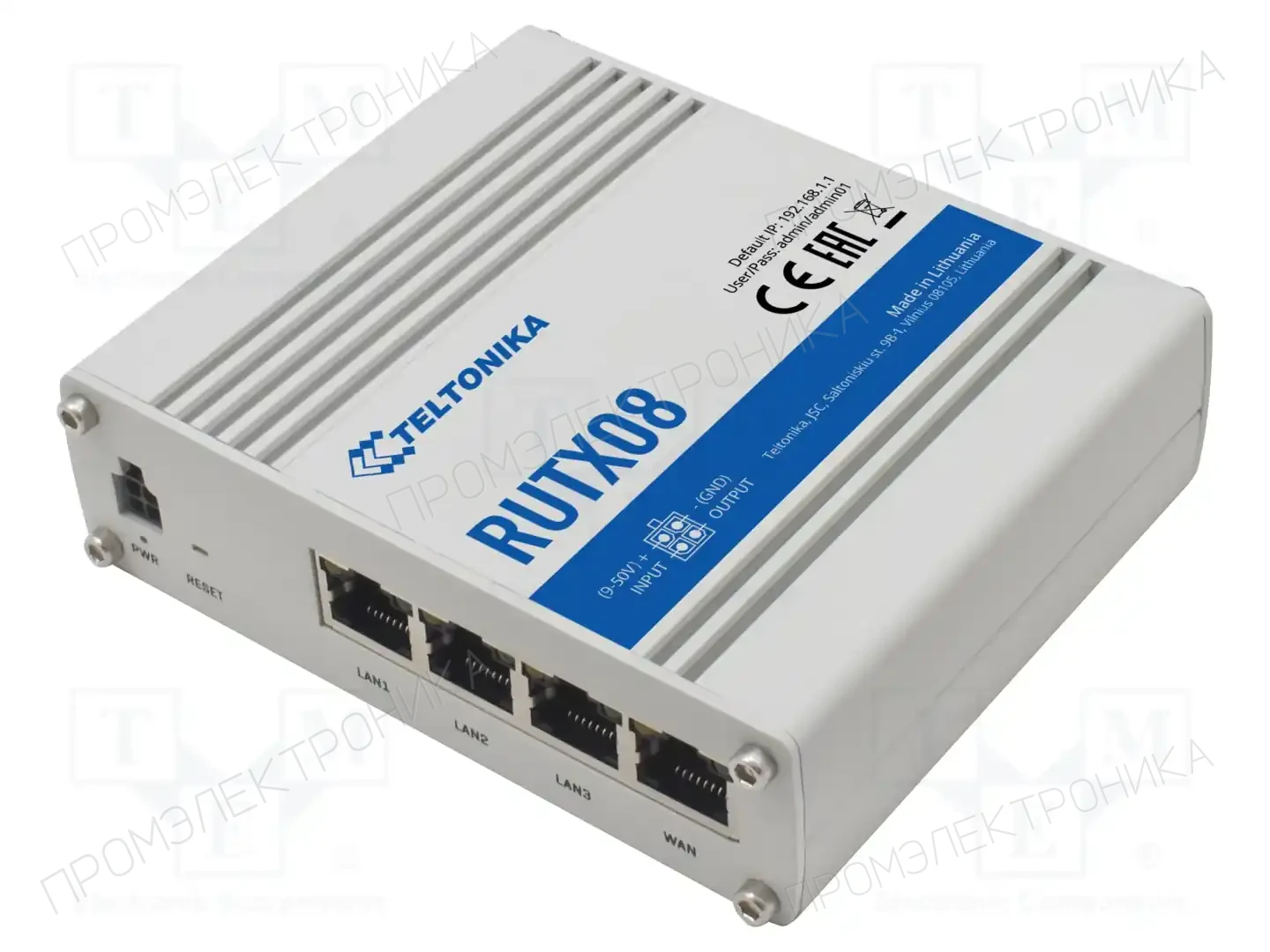 TELTONIKA RUTX08000000 — Модули M2M (GPRS/LTE/5G)