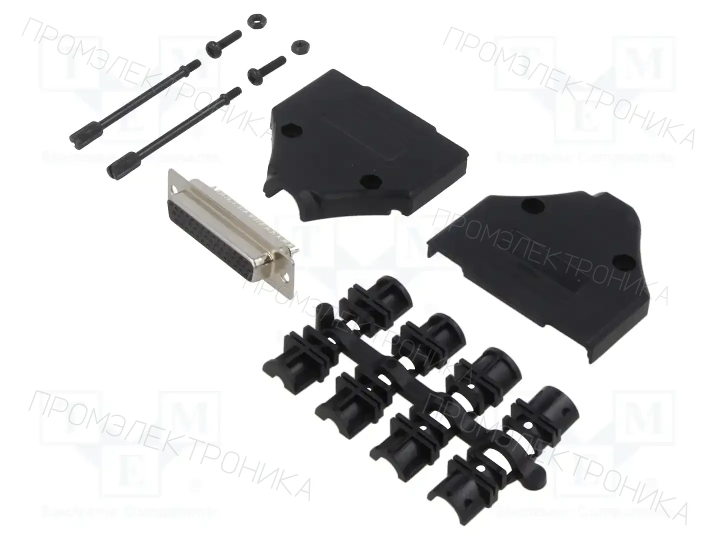 MH CONNECTORS MHDTPPK25HD44FSK — Штекеры и гнезда D-Sub
