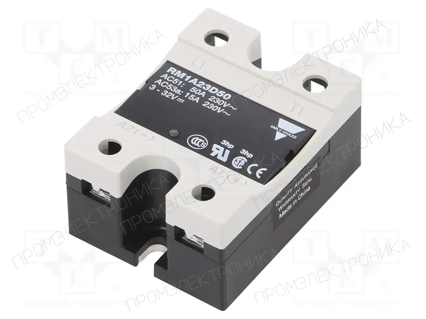 CARLO GAVAZZI RM1A23D50 — Реле SSR однофазные