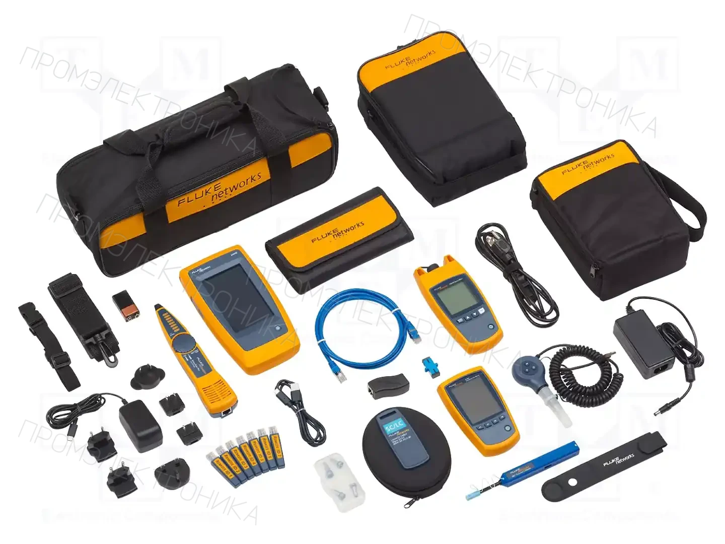 FLUKE NETWORKS LIQ-KIT-FQM-100MIC — Тестеры компьютерных и телефонных сетей