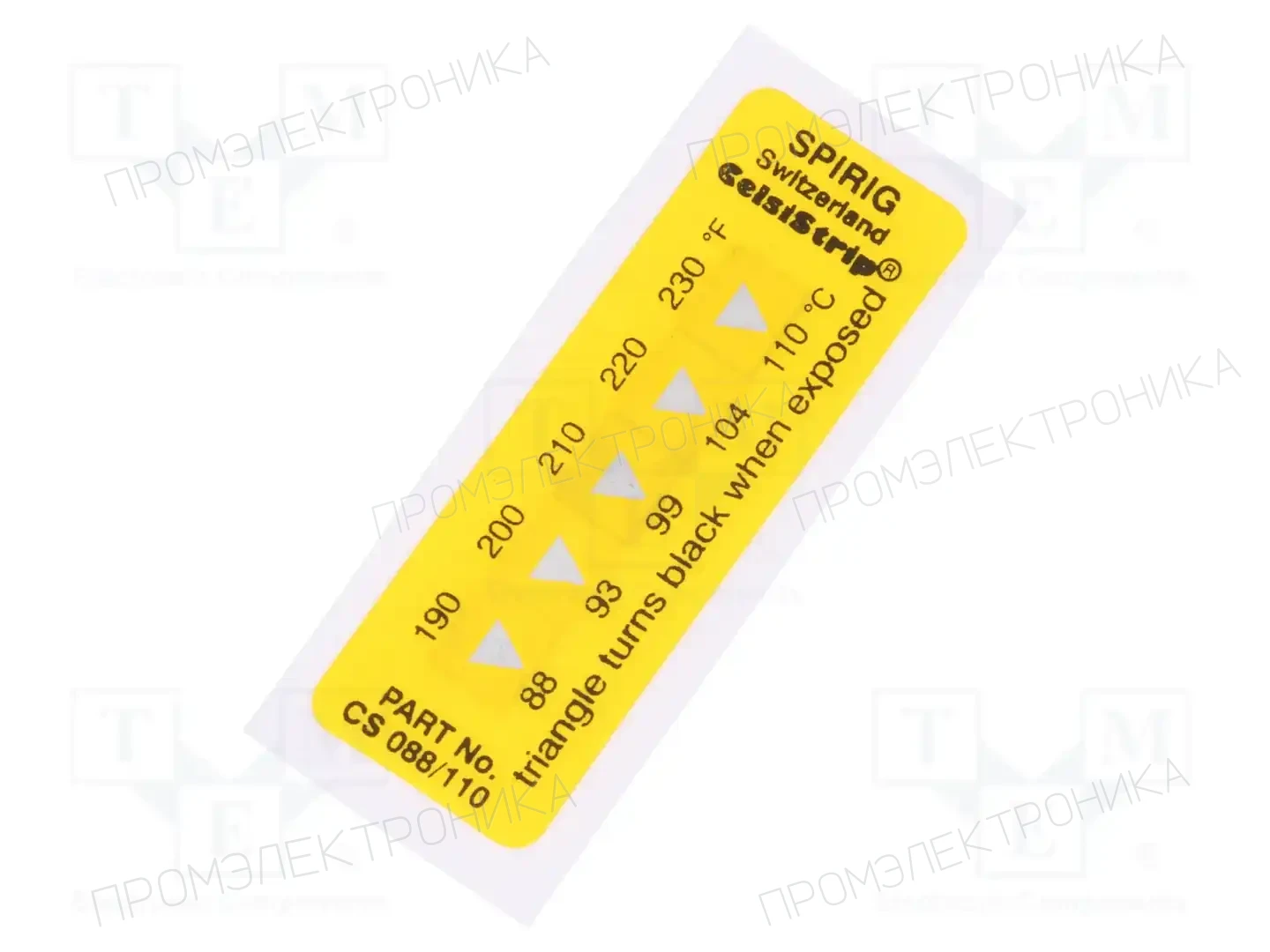 SPIRIG CS-088/110 — Термоиндикаторные этикетки