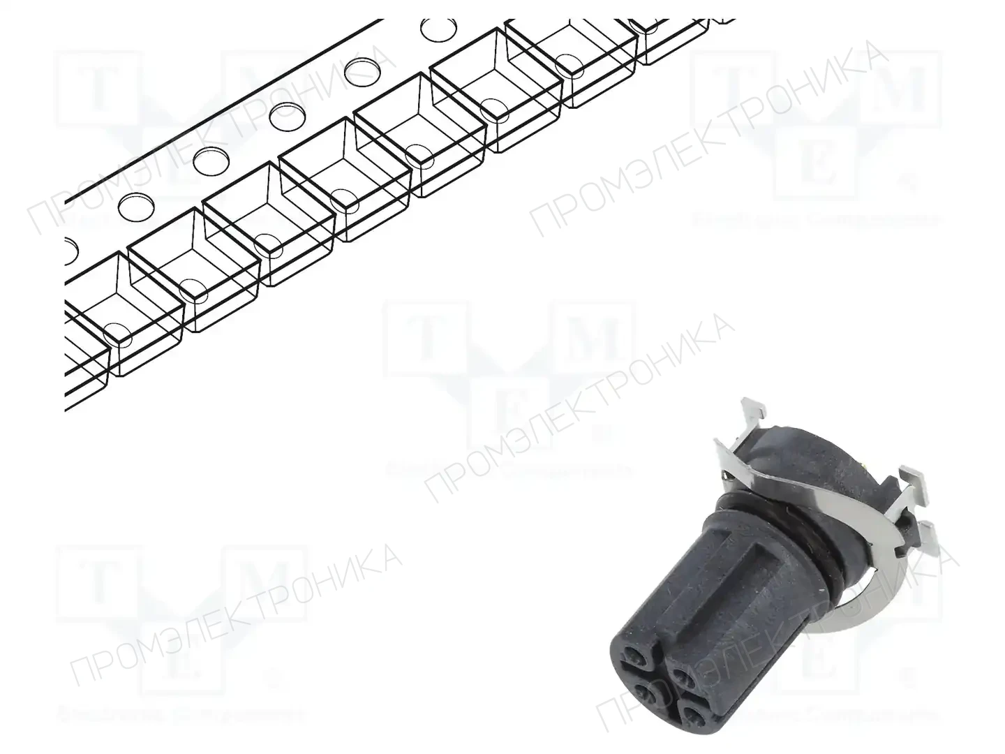 AMPHENOL LTW MSDS-04PFFT-EE0001 — Вилки и гнезда M12
