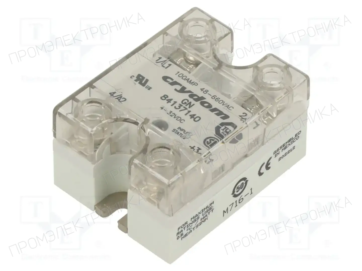 SENSATA / CRYDOM 84137140 — Реле SSR однофазные