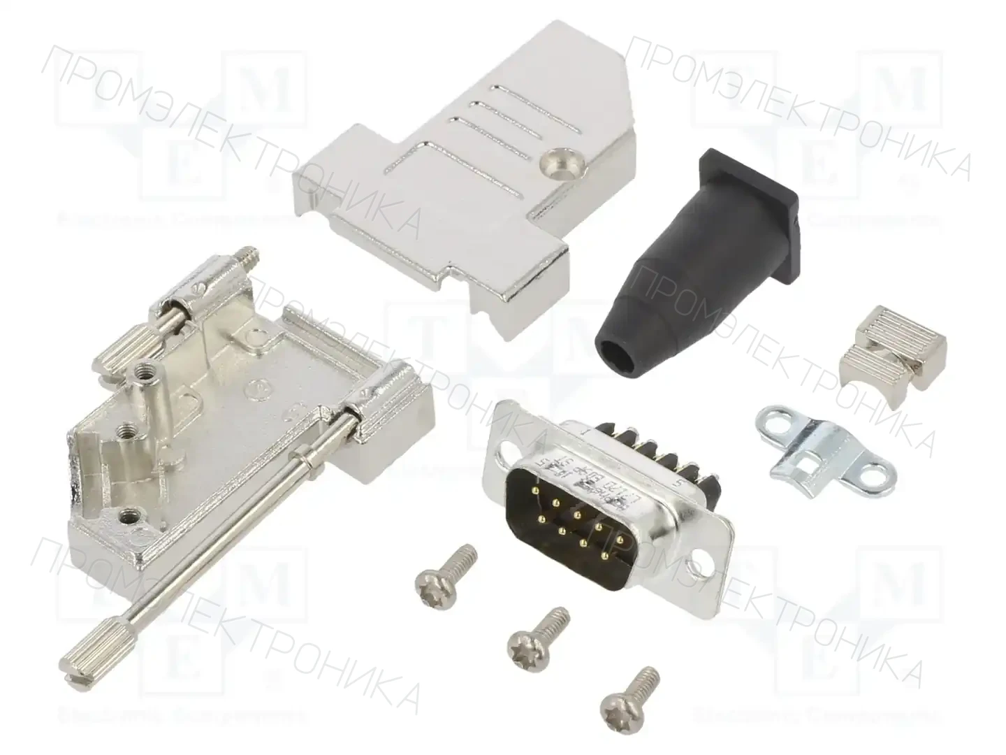 AMPHENOL COMMUNICATIONS SOLUTIONS L17DTSL09-RG-LJS-S+L717DE09PST — Комплектные штекеры D-Sub