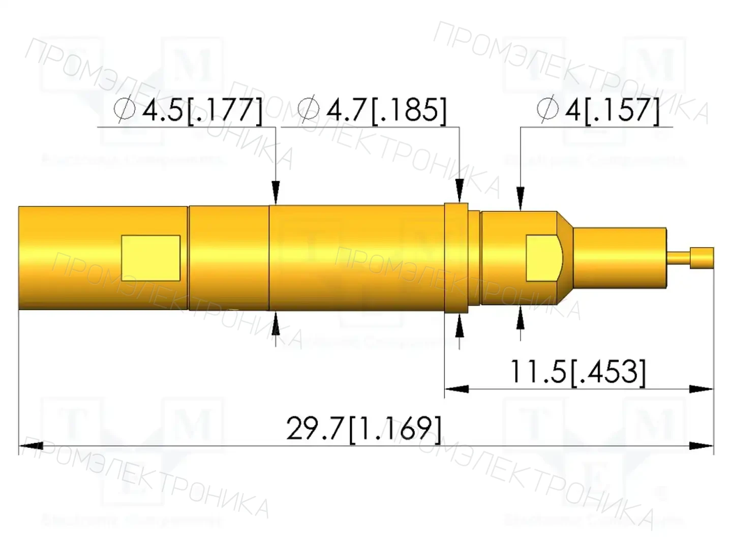 INGUN HFS-410 303 090 A 5043 Y6 — Измерительные щупы