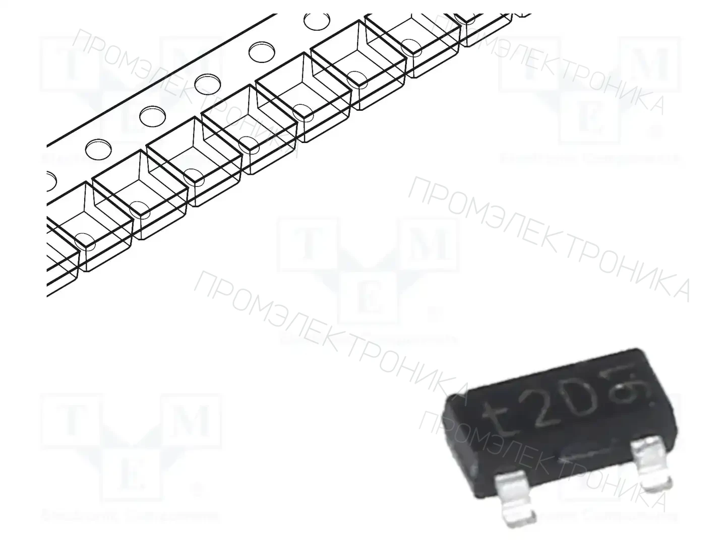NEXPERIA PMBTA92,215 — Транзисторы PNP SMD