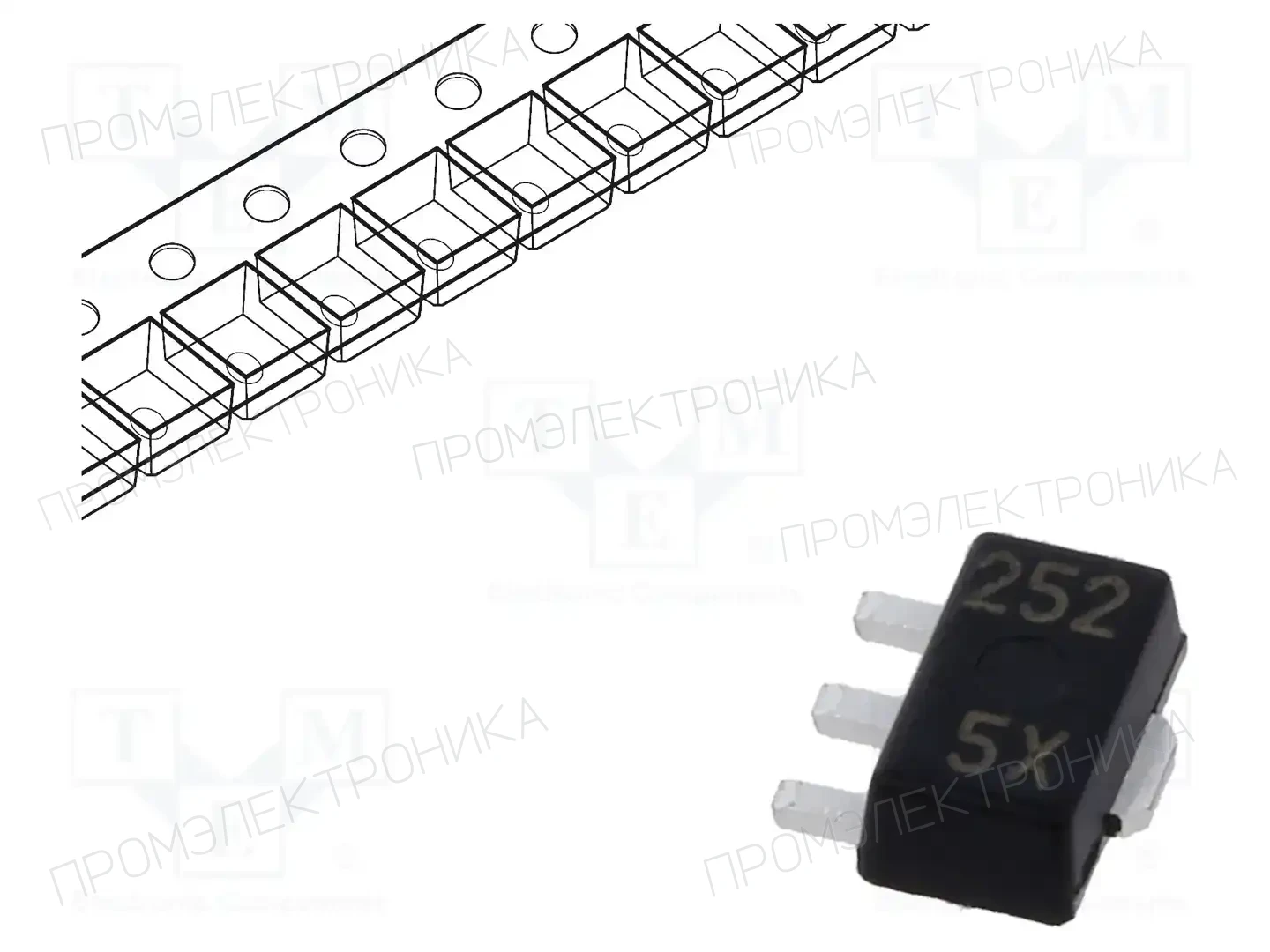 TOREX XC6216D331PR-G — Стабилизаторы напряжения нерегулир. LDO