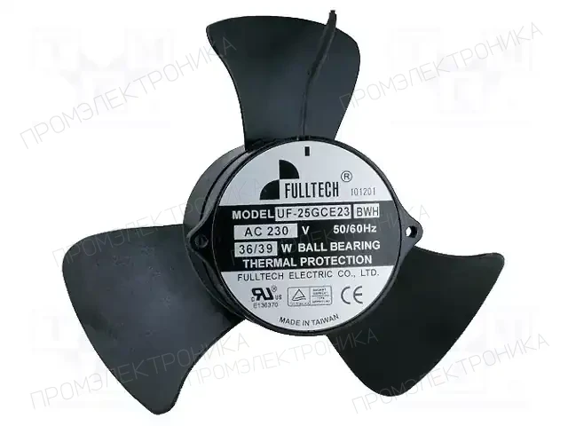FULLTECH UF25GCE23BWH — Вентиляторы AC 230V