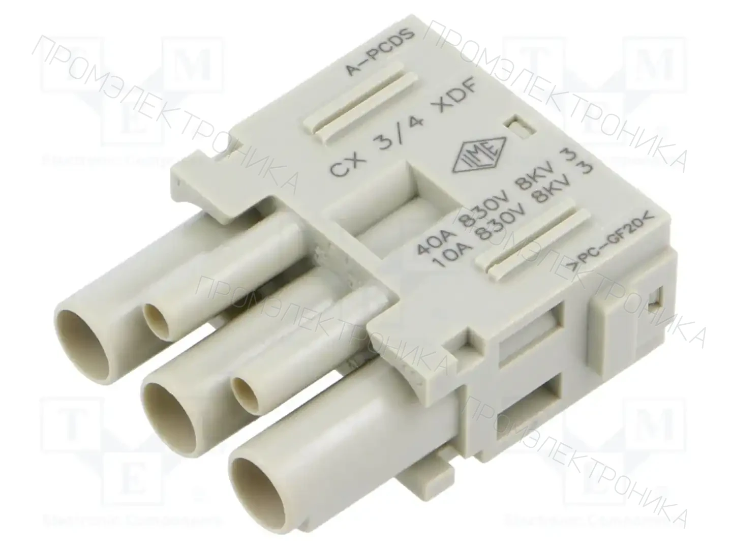 ILME CX 3/4 XDF — Разъeмы