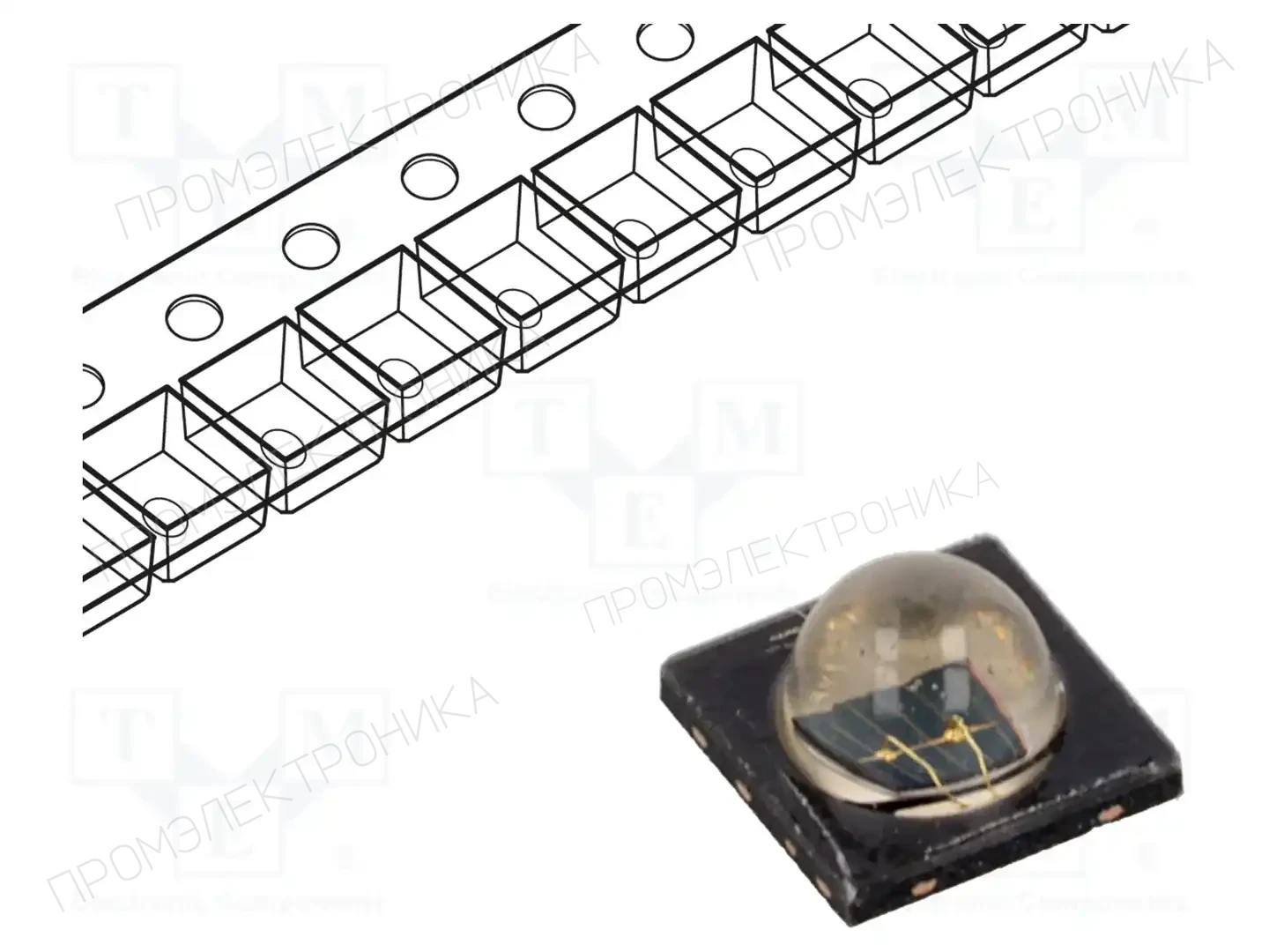 BRIGHTEK (EUROPE) N0F60S68BF — Инфракрасные LEDы