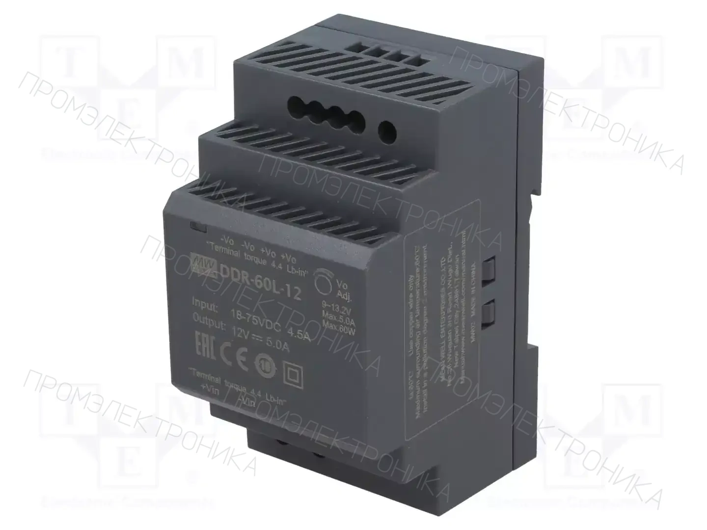 MEAN WELL DDR-60L-12 — Преобразователи DC/DC